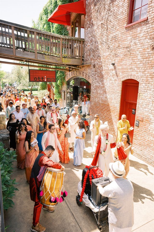 Featured photo from A Vibrant and Neutral, Hindu and Western, Multi-Ceremony Celebration in Downtown Yountville