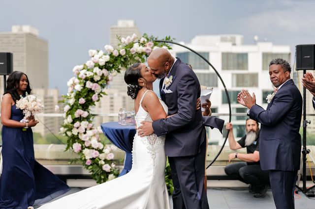 Featured photo from Experience the Glitzy Elegance of this Chicago Rooftop Wedding