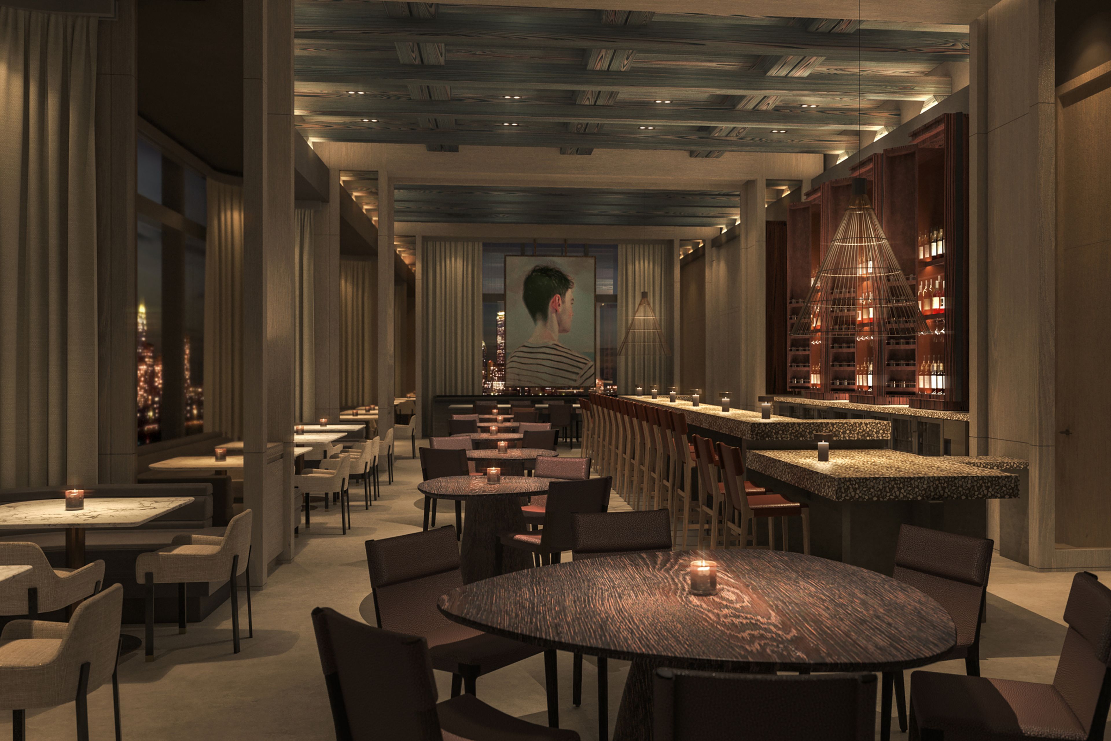 AC Bar & Lounge, an event space at Moxy + AC Downtown Los Angeles