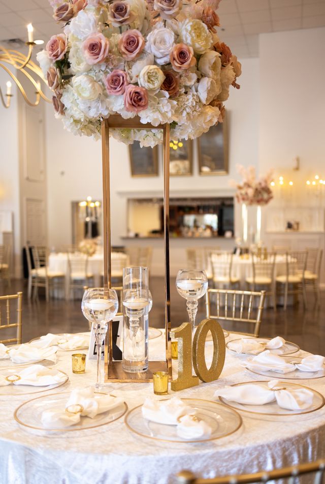 Featured photo from Elegant Bayouside Blush, White and Gold Wedding at the Lauryn Hope Venue