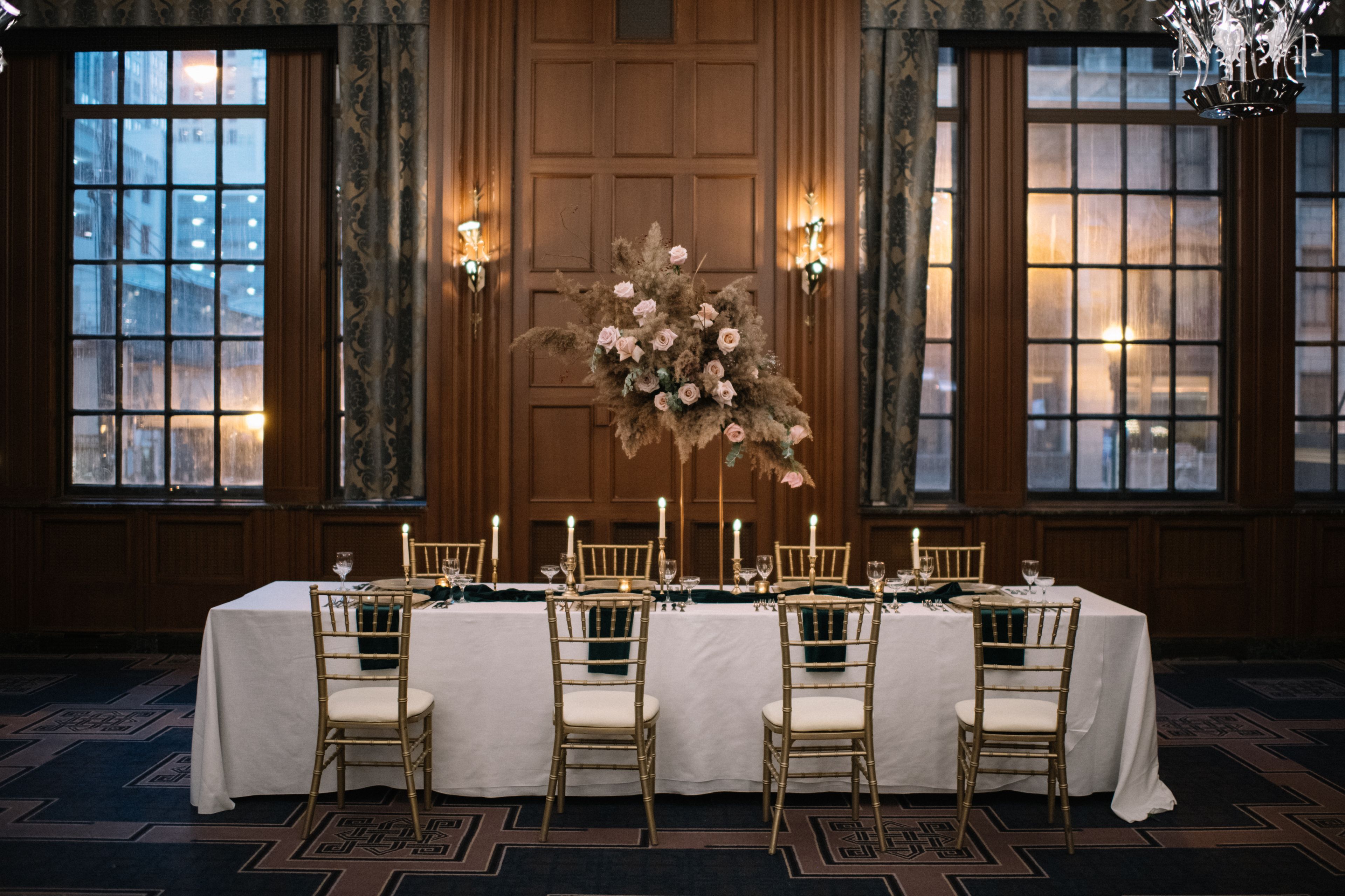 Walnut Ballroom, an event space at The Allegro Royal Sonesta