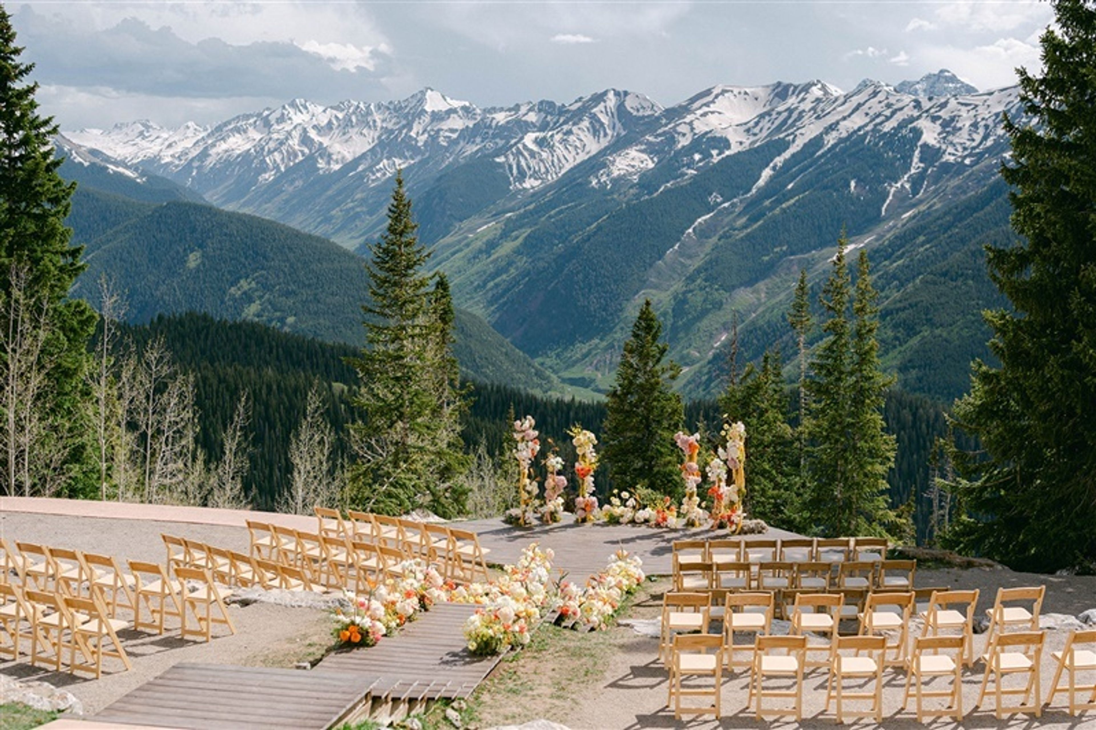 Wedding Deck, an event space at The Little Nell