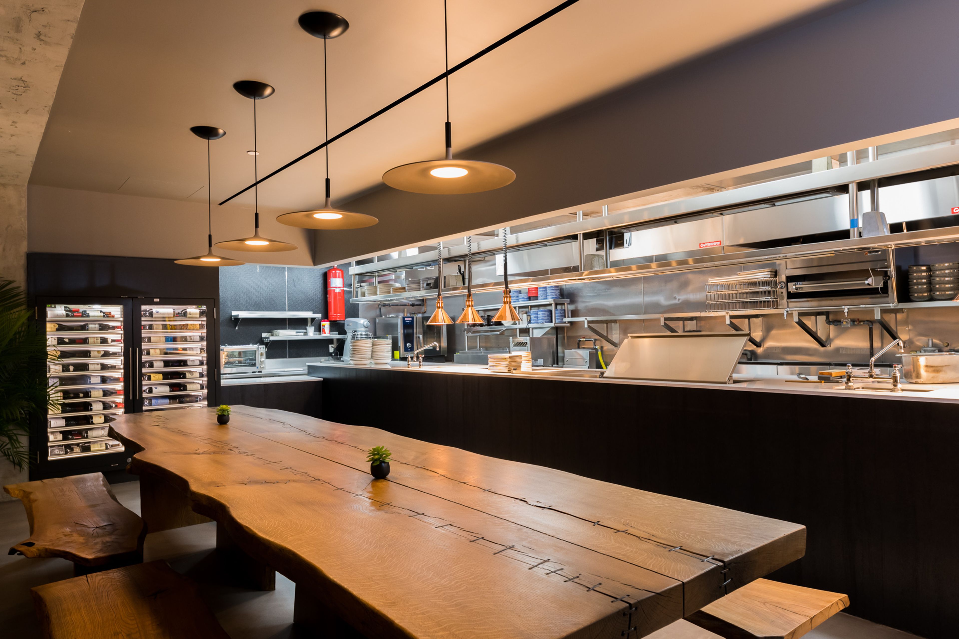 Chefs Table, an event space at KYU New York