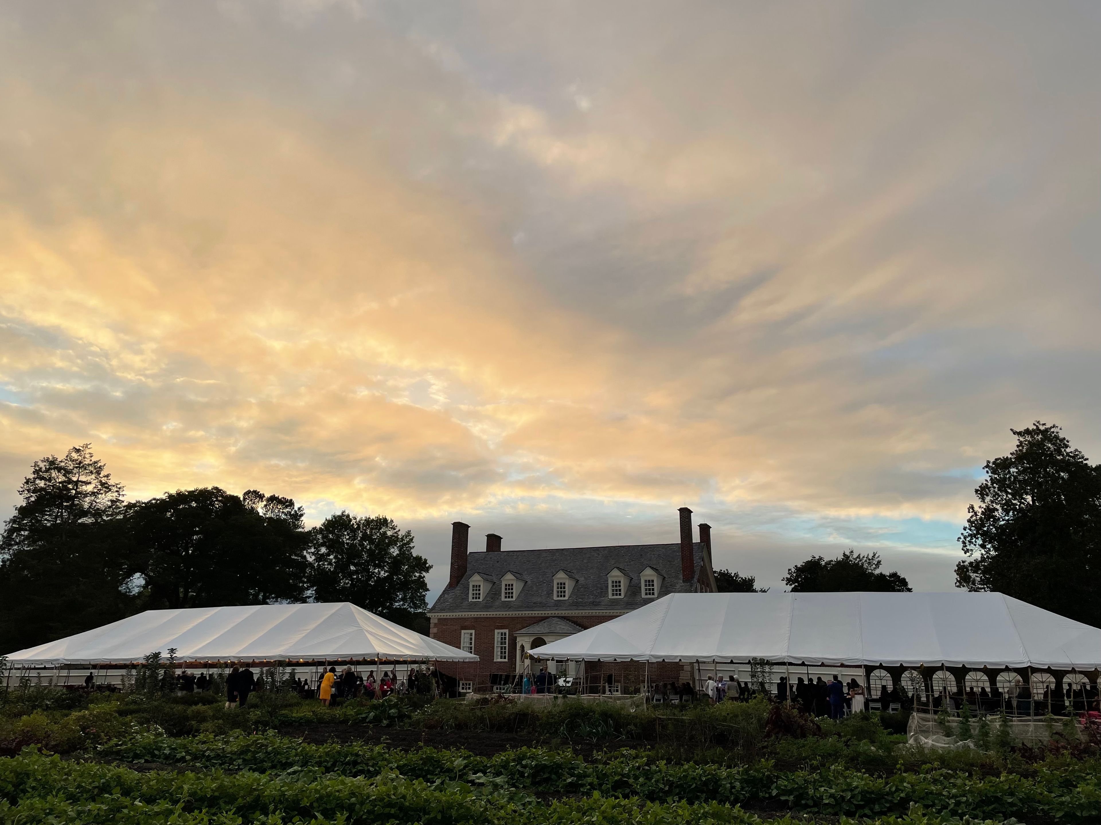 Riverside Garden, an event space at Gunston Hall