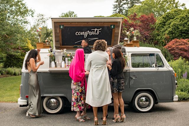 Featured photo from Twinkle Light Gardens at Elm Bank Wedding with Olive & Twist Mobile Bar