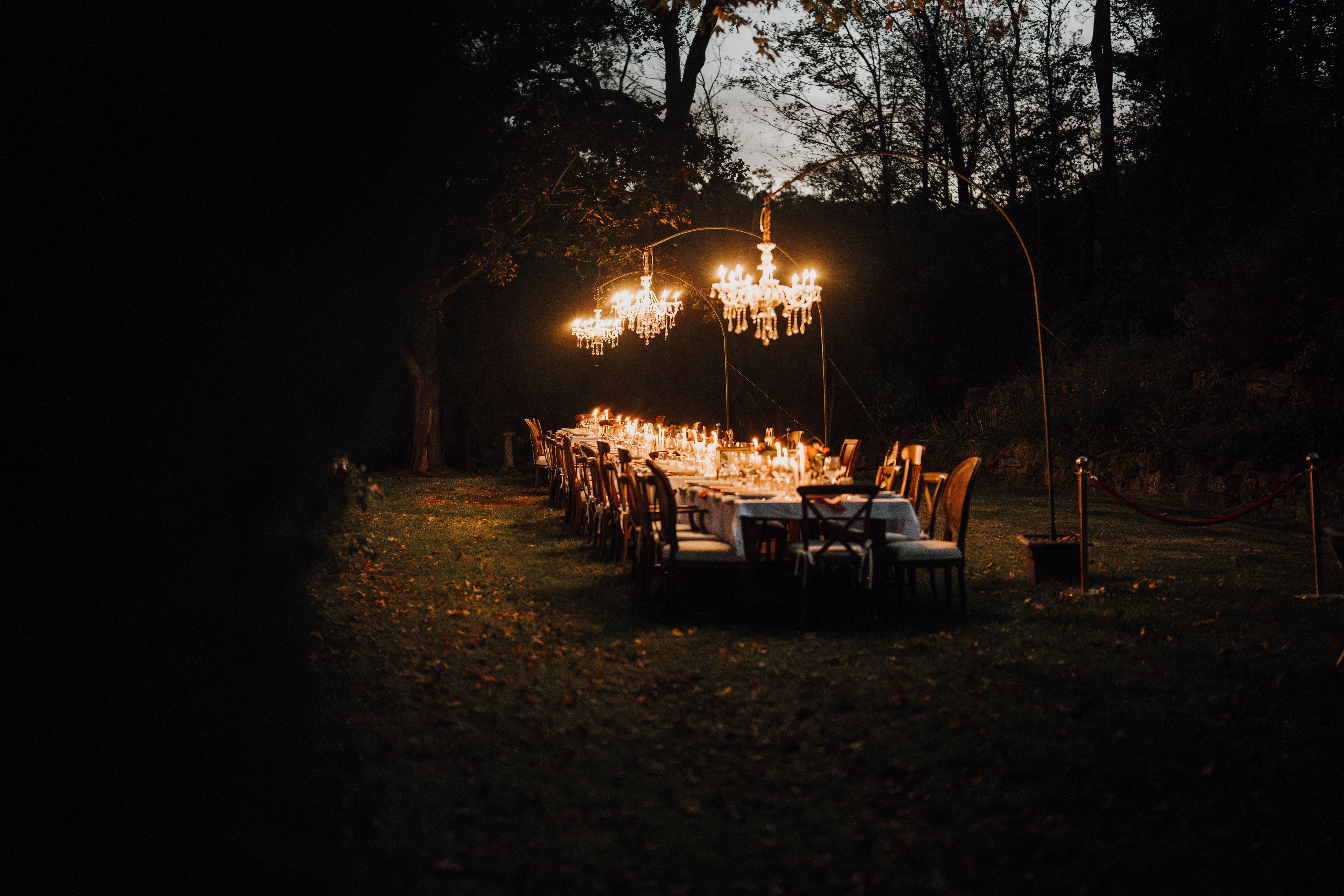 Terrace Lawn, an event space at Fox & Bear Lodge