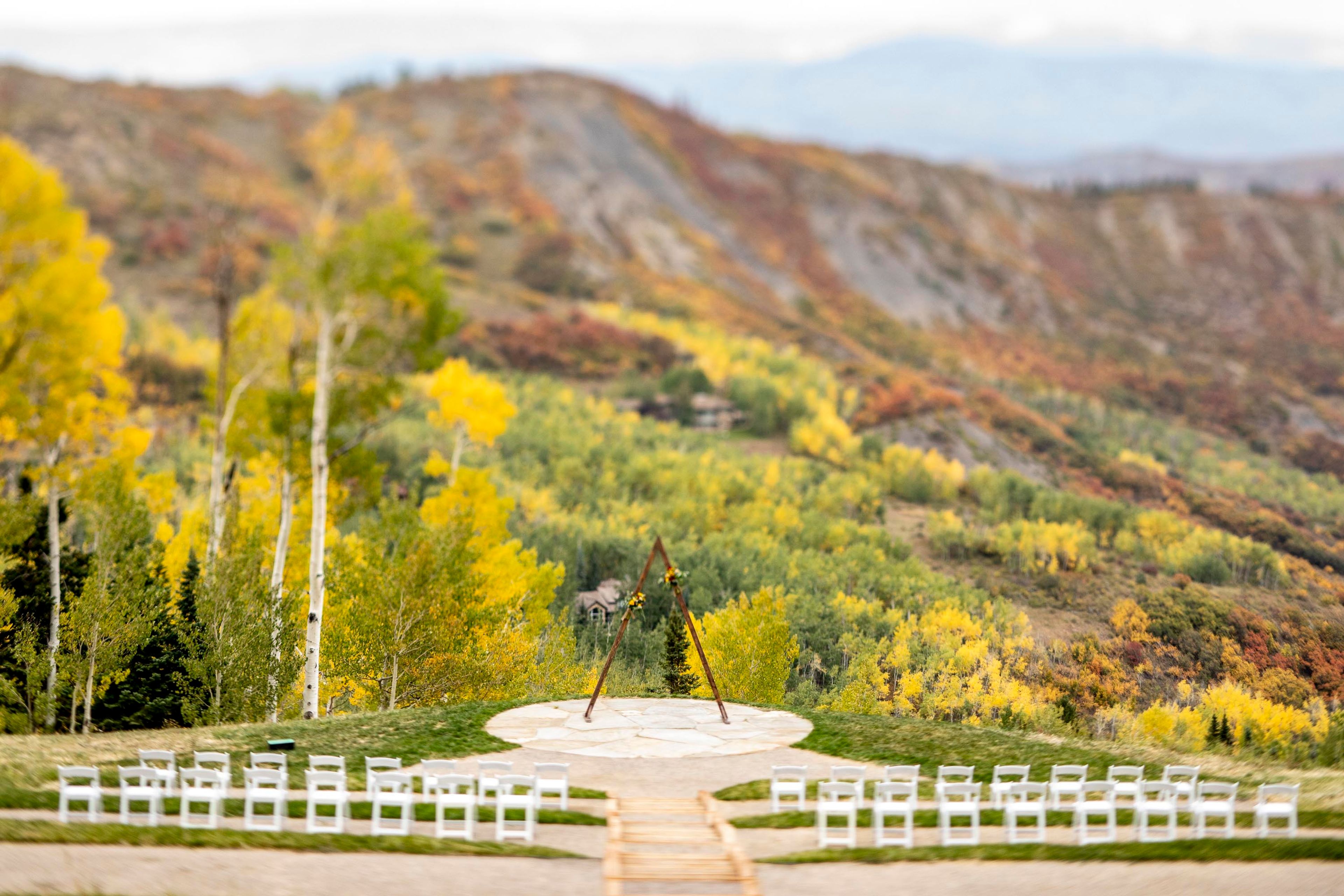Snowmass Wedding Terrace, an event space at Limelight Hotel Snowmass