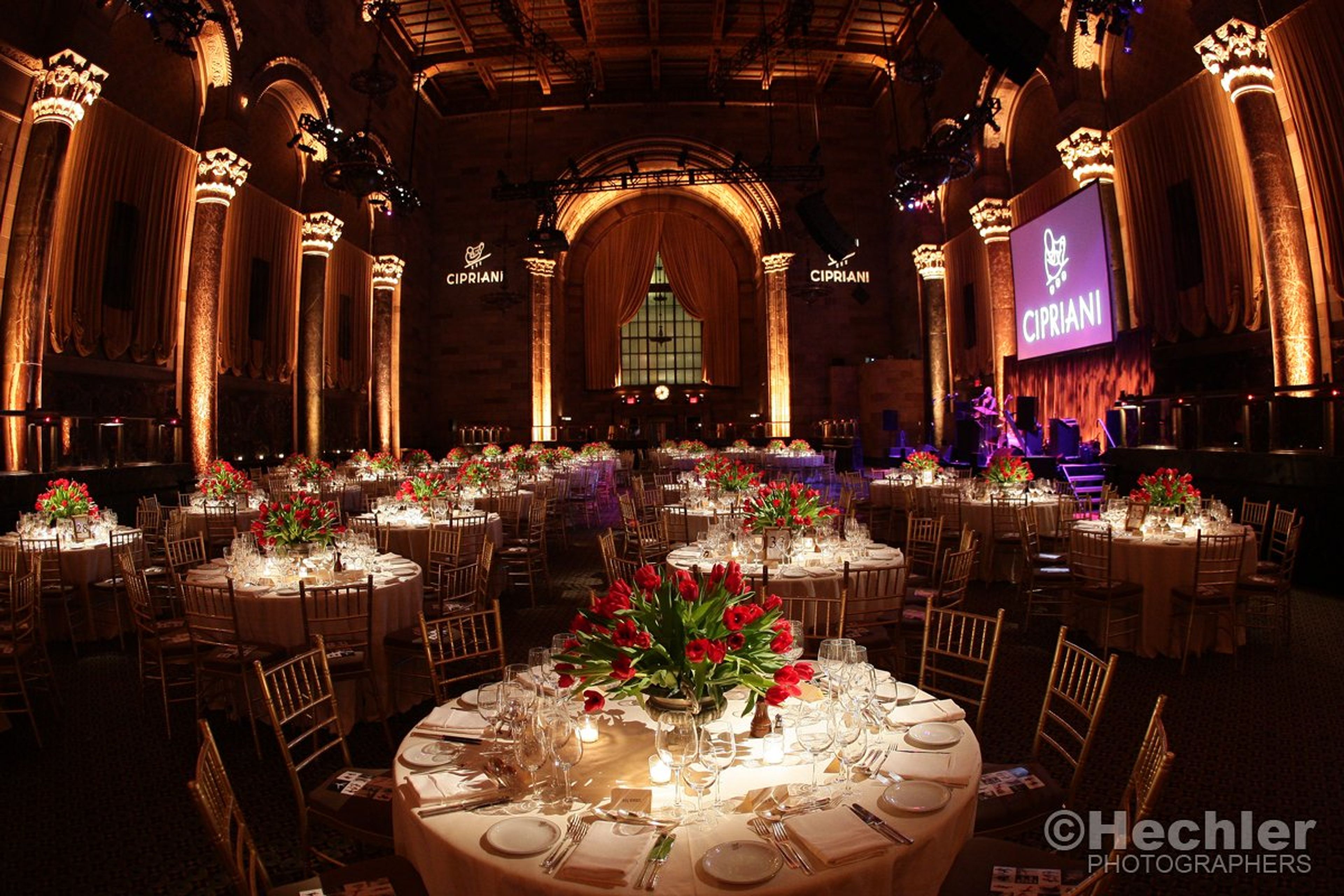 Grand Ballroom, an event space at Cipriani 42nd Street