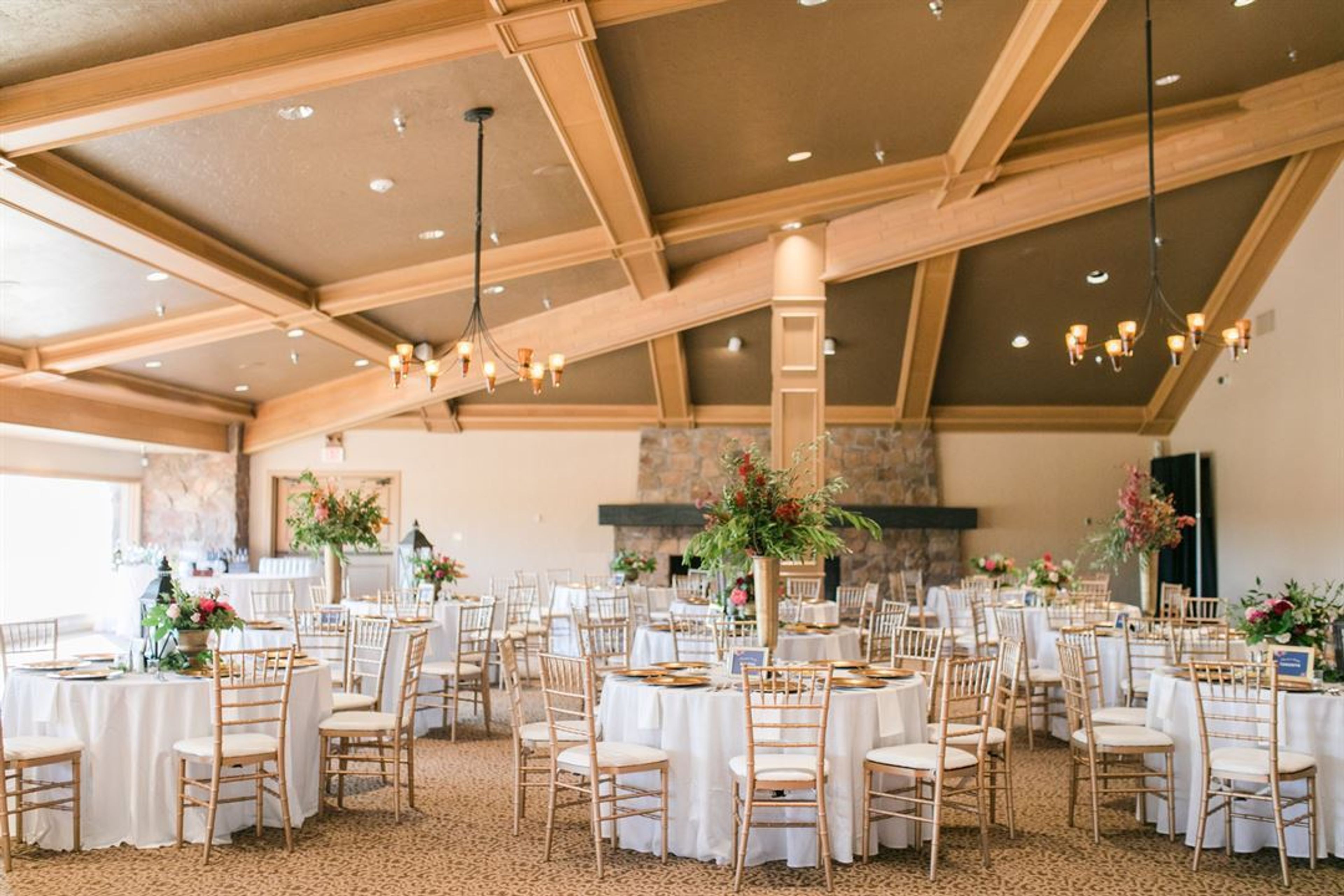 The Great Room, an event space at Oak Tree Country Club