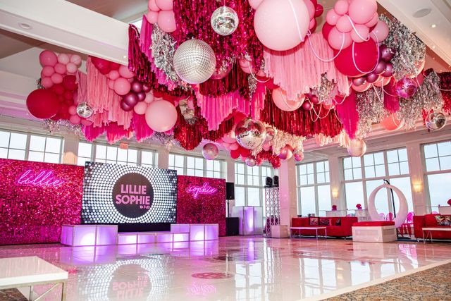 Featured photo from Witness the Magic of This Glittering Pink Bat Mitzvah