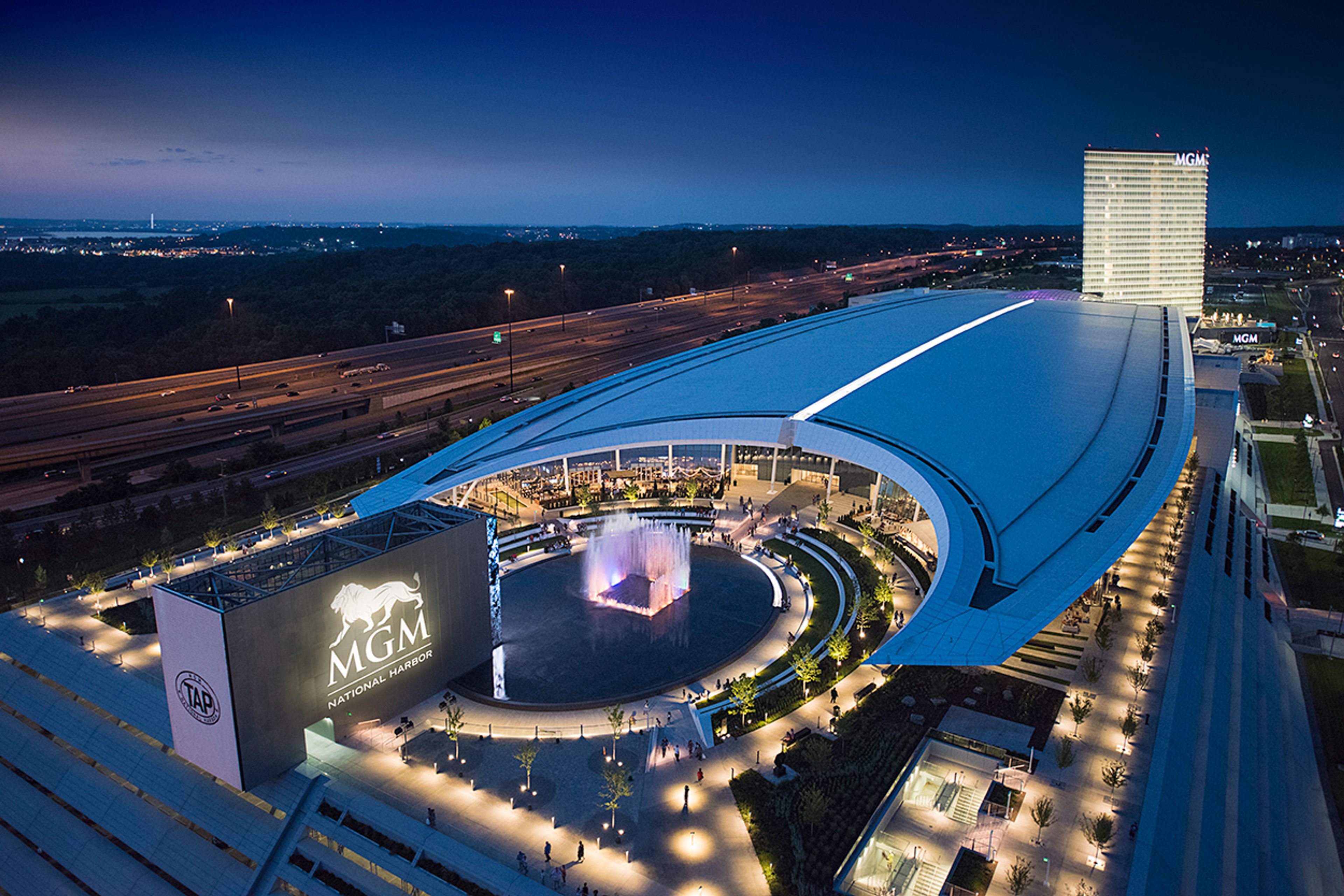 Potomac Plaza, an event space at MGM National Harbor