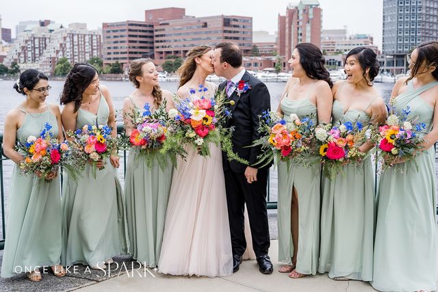 Featured photo from Experience the Vibrant Hues and Charming Details of this Floral-Filled Wedding at the Museum of Science
