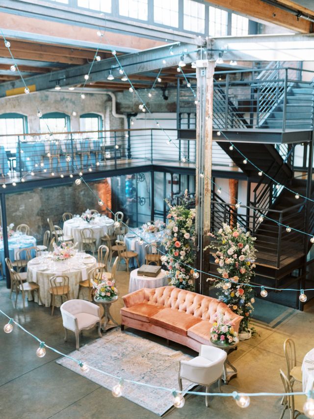 Featured photo from Katie + Kyle's Industrial Chic Wedding