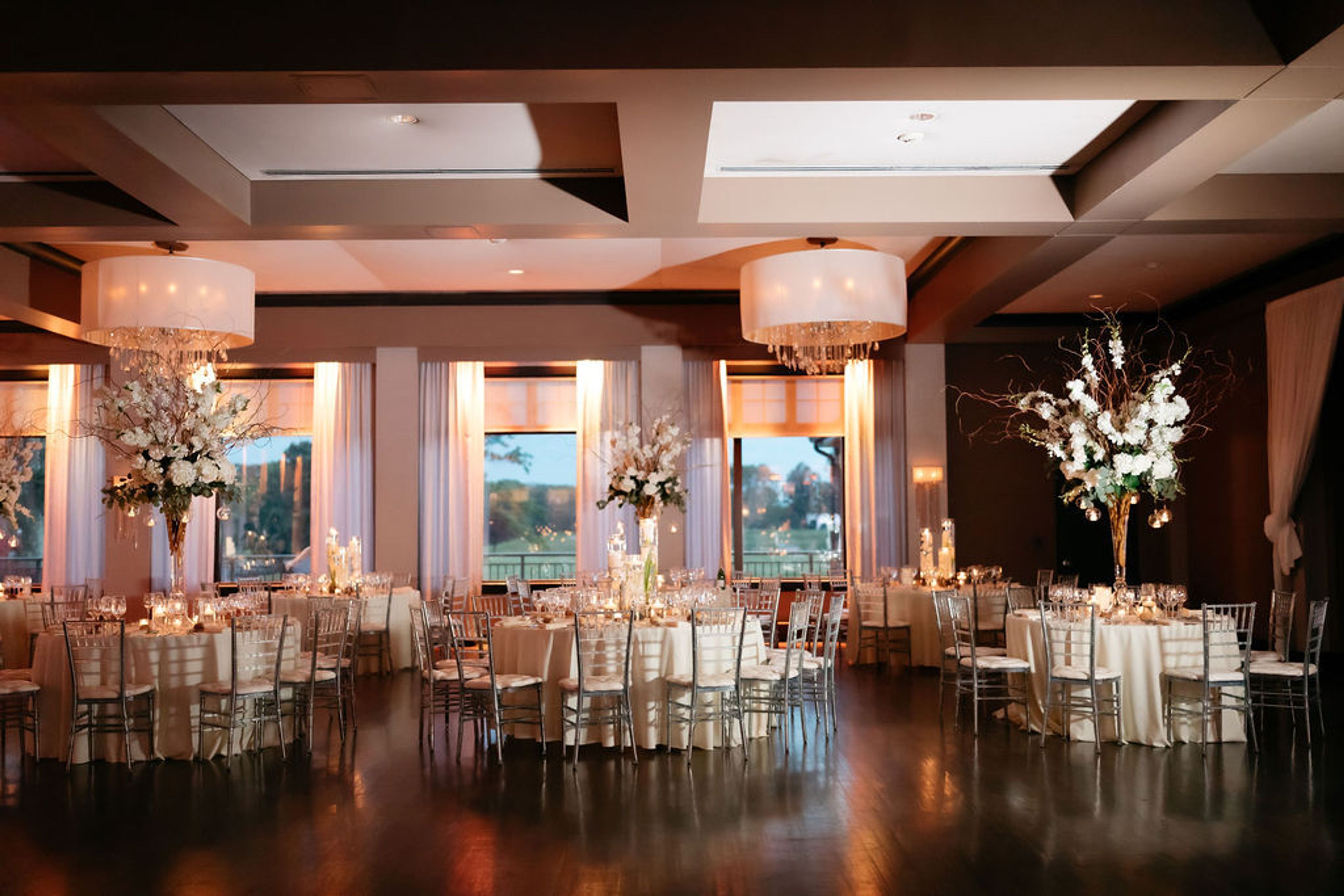 Ballroom, an event space at The Village Club at Lake Success