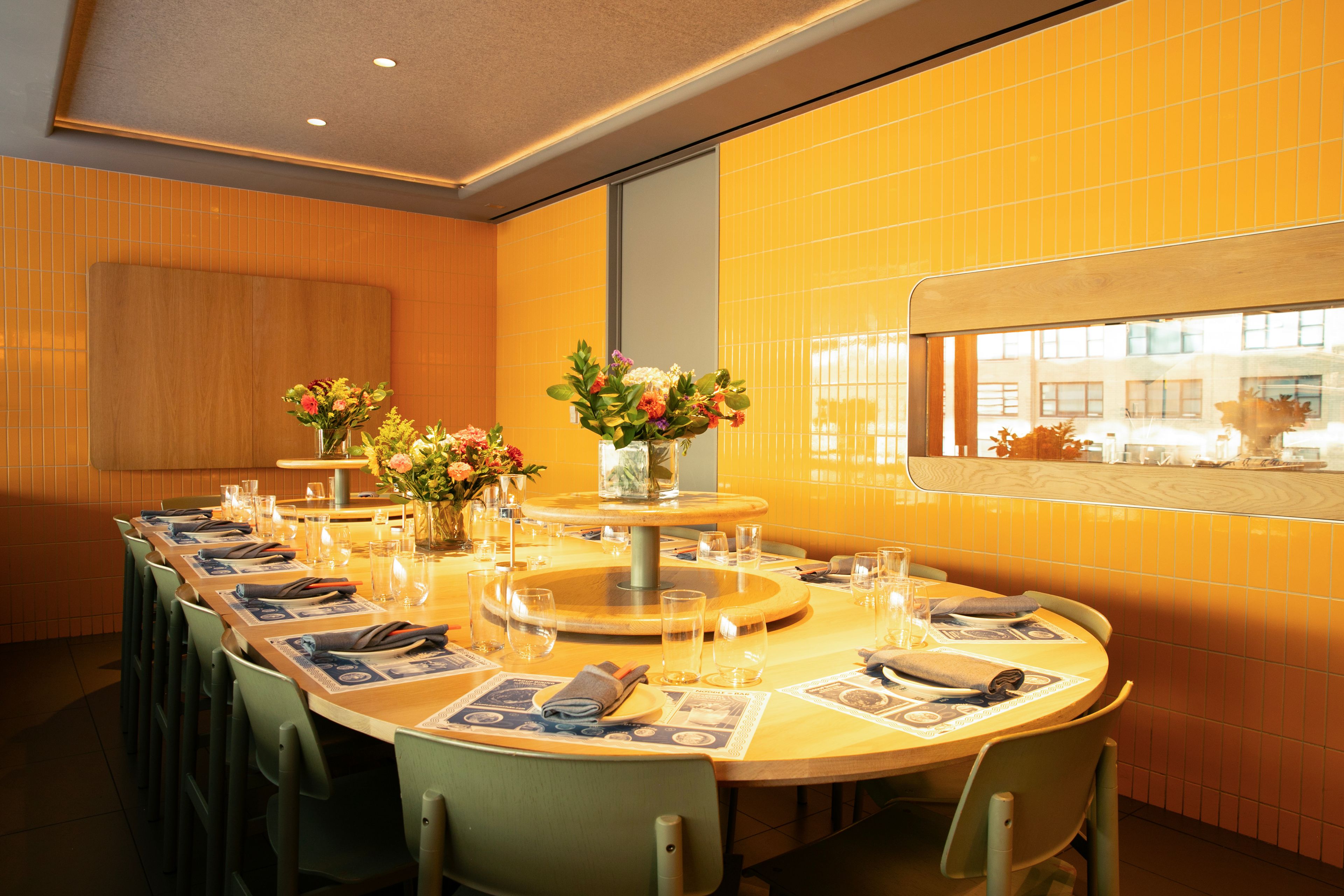 Private Dining Room, an event space at Momofuku Noodle Bar