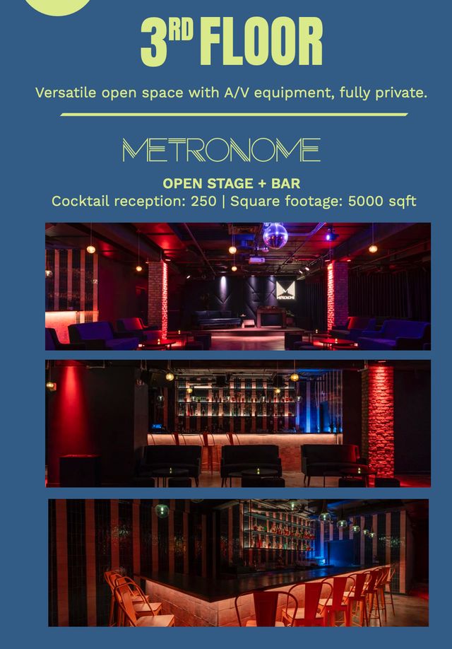 Featured photo from Metronome