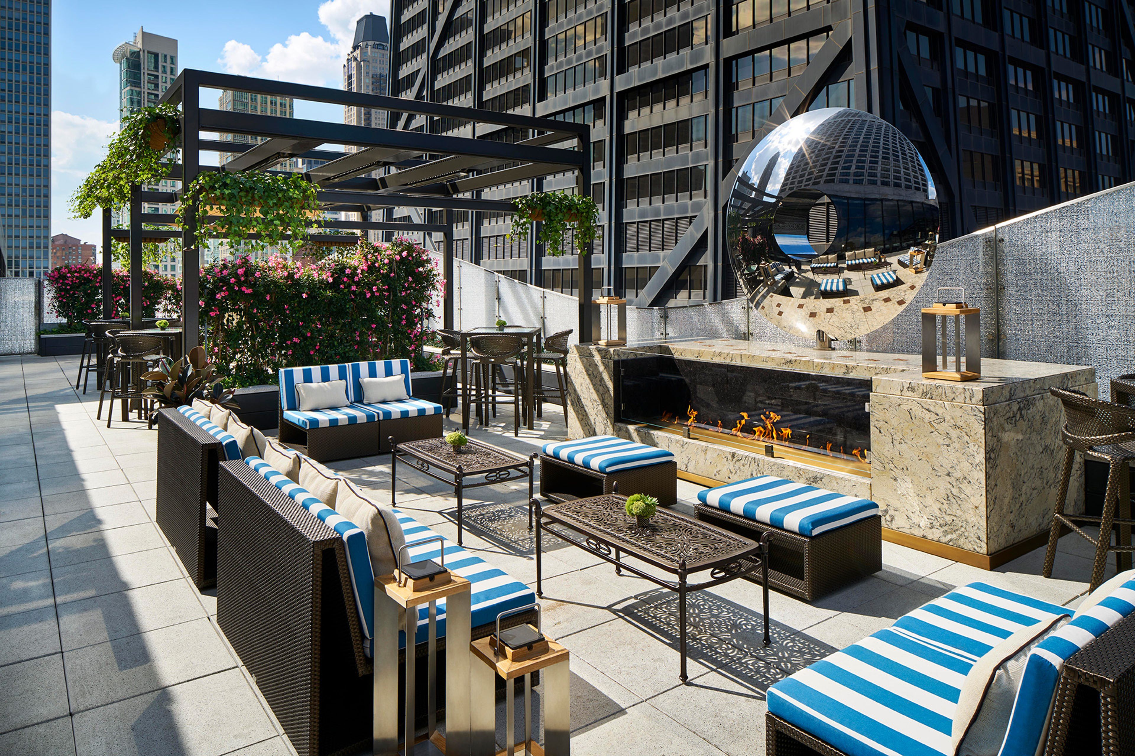 Rooftop at Torali, an event space at The Ritz-Carlton, Chicago