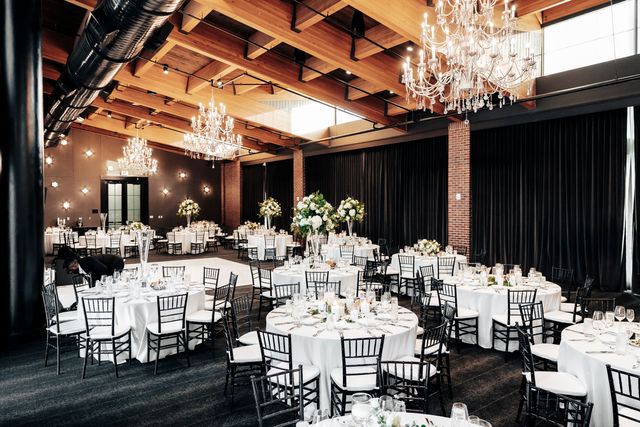 Featured photo from A Stylish Black and White Wedding with Industrial-Chic Details at Archer Hotel Tysons