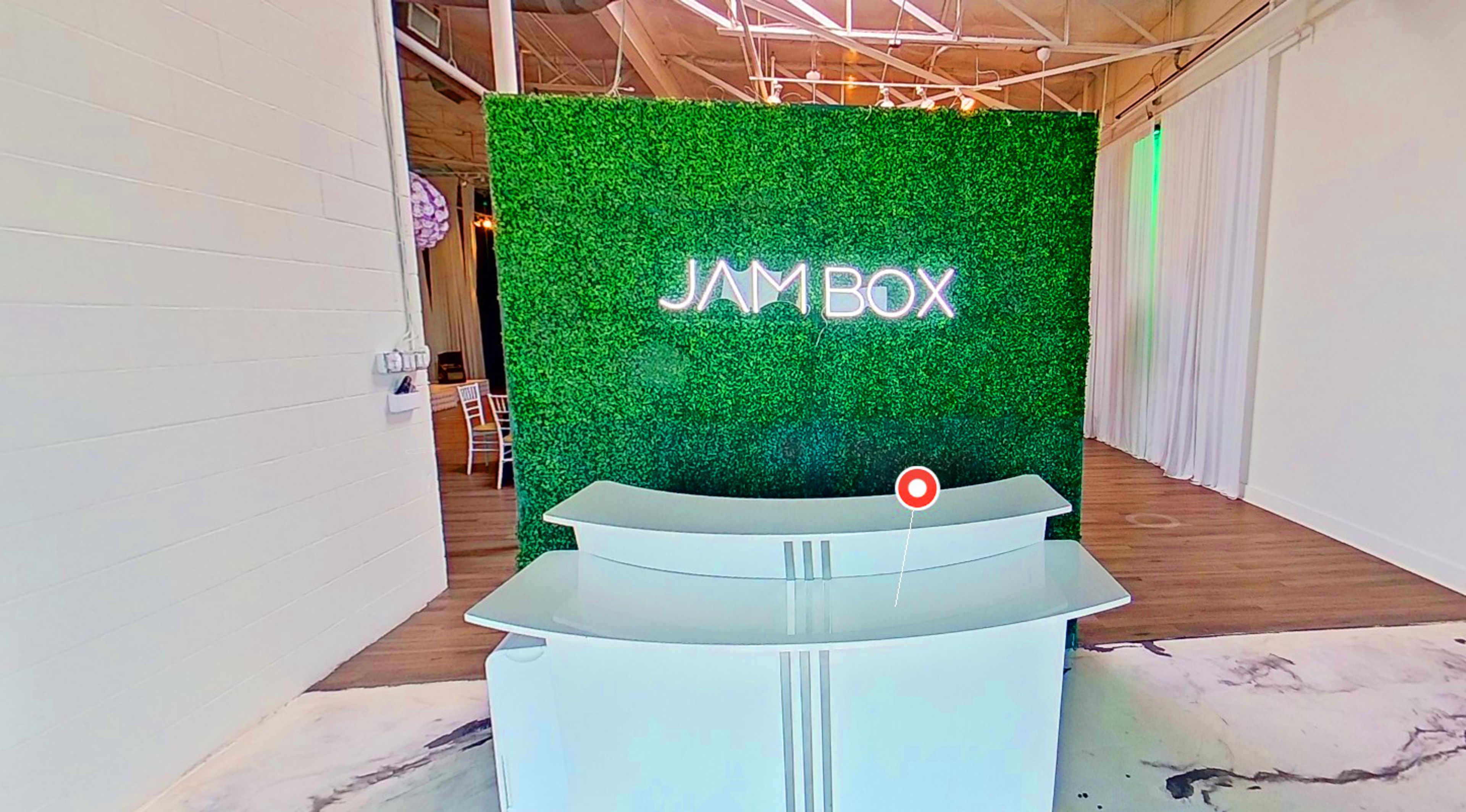 Lounge, Photo Booth, Front Desk, Stage & Main Floor, an event space at Jam Box Private Lounge