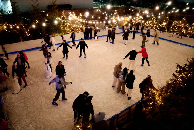 Featured photo from Ice Skating Rink and Swiss Chalet Restaurant Available for Private Events