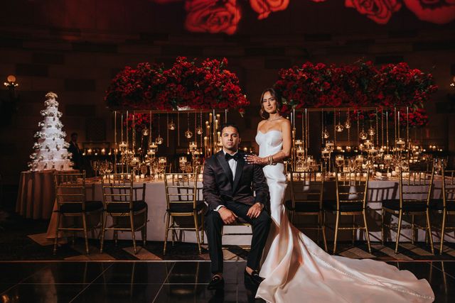 Featured photo from Romantic Red Takes Over Gotham Hall in An Intimate South Asian Wedding and Reception