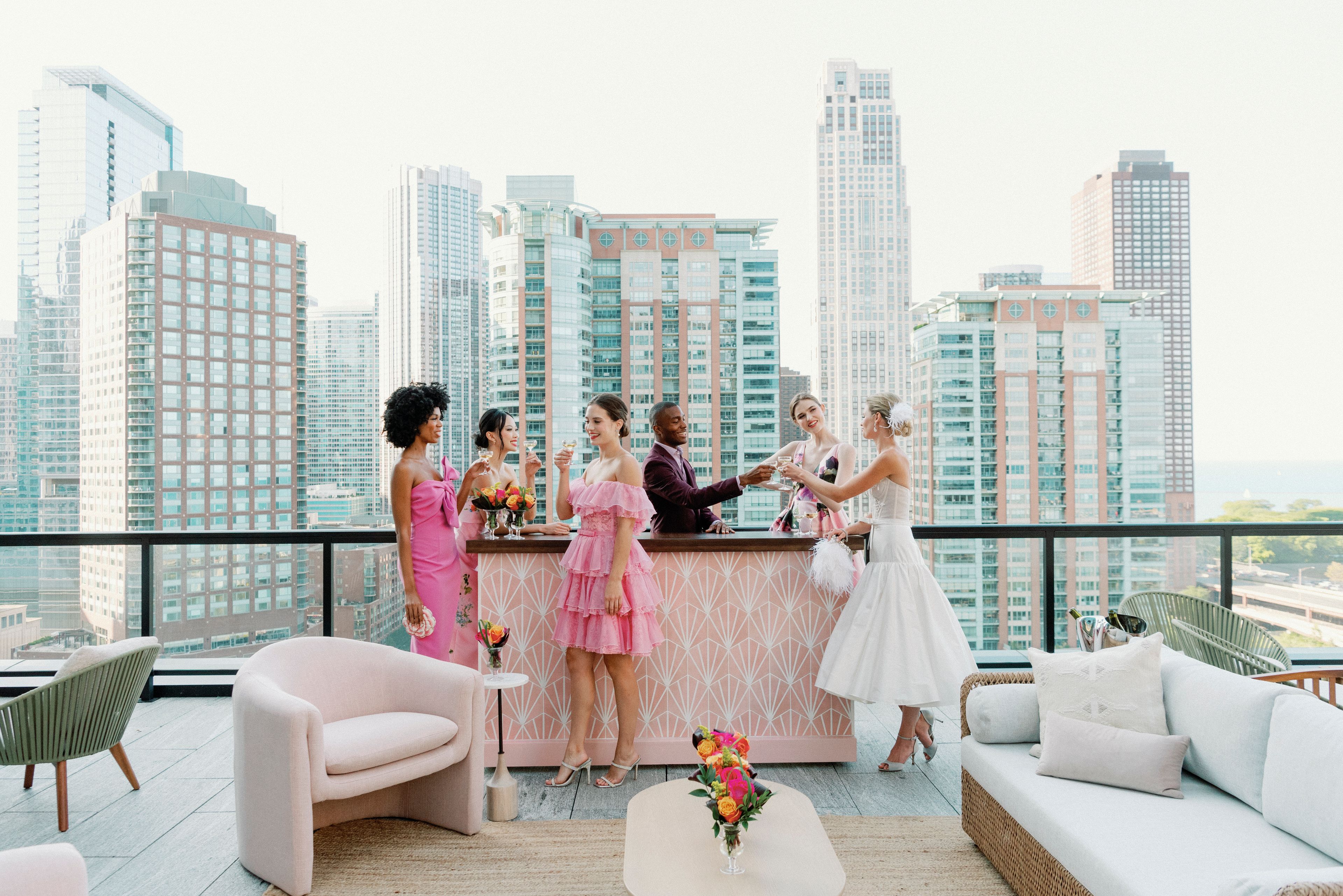 The St. Regis Terrace, an event space at The St. Regis Chicago
