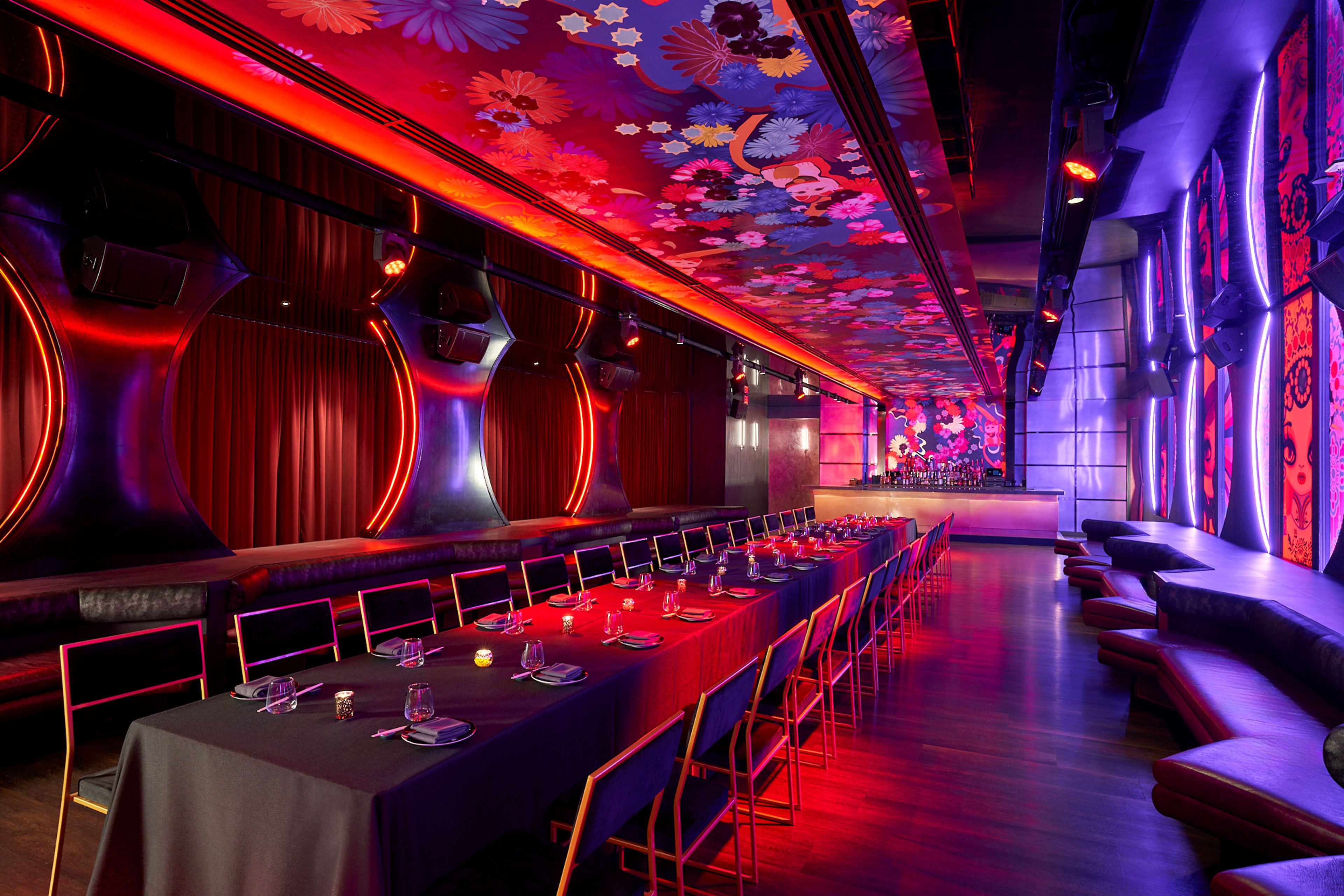 Lounge, an event space at Komodo Dallas