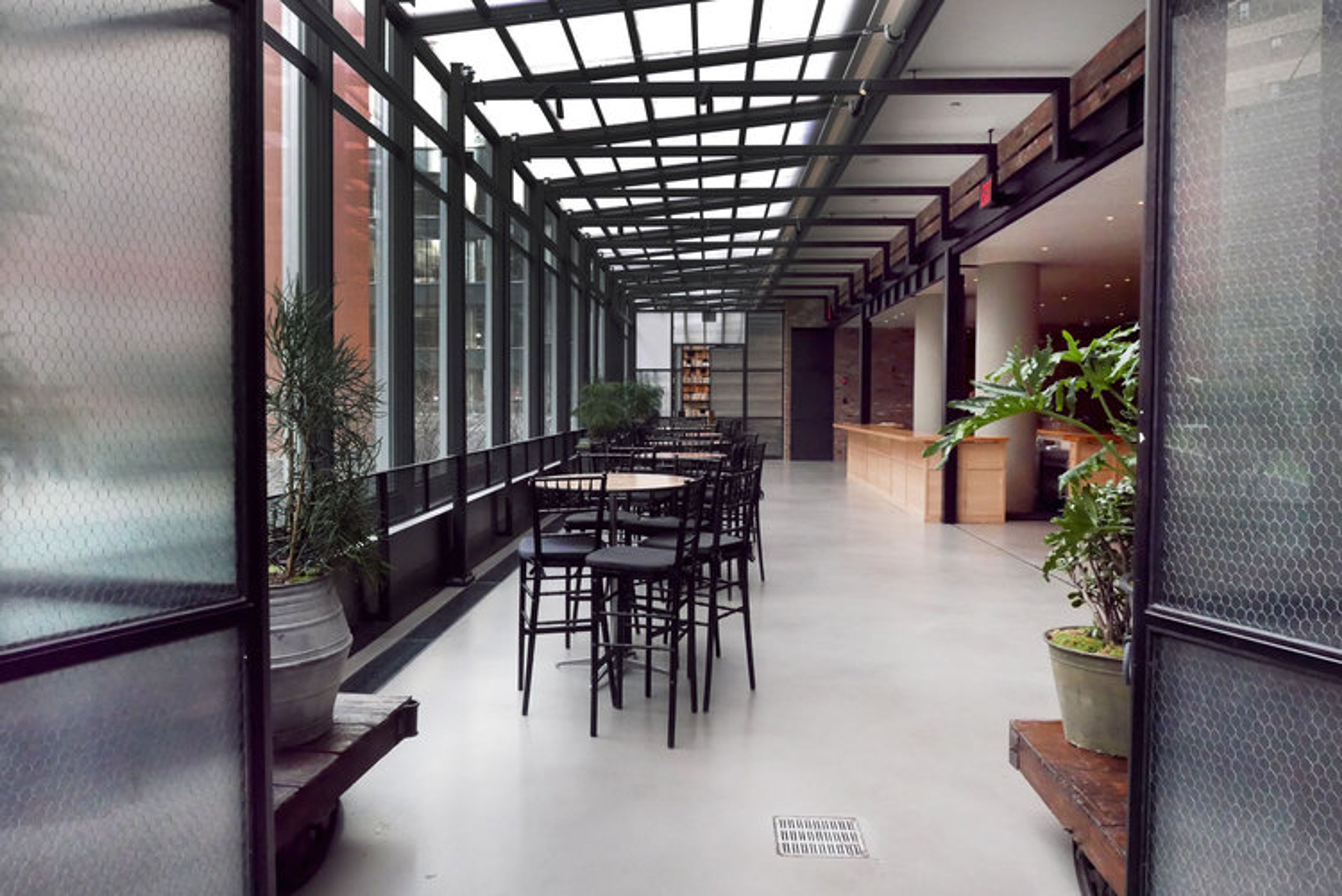 The Terrace, an event space at SECOND.