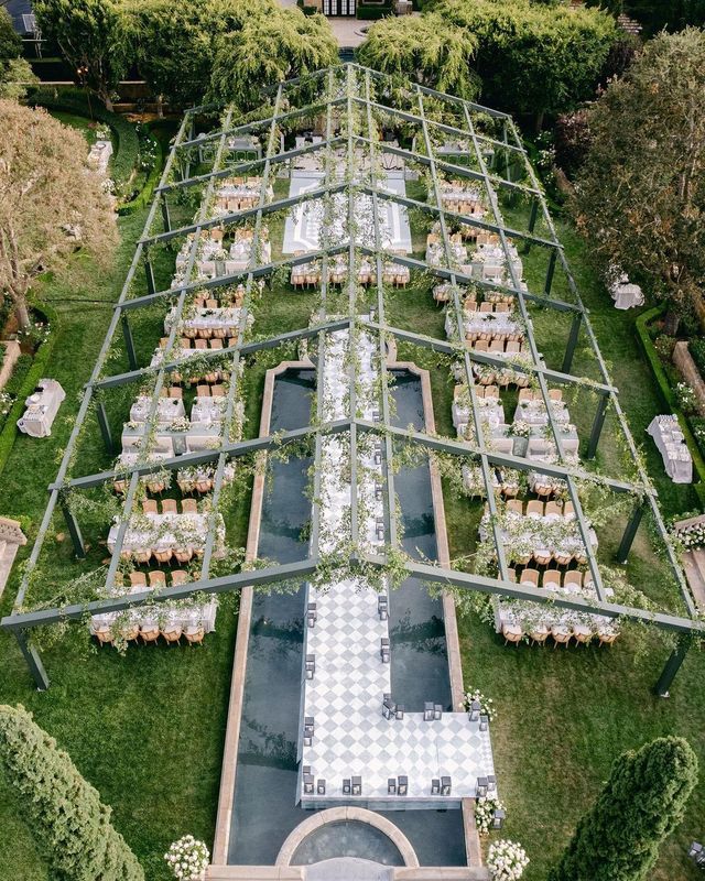 Featured photo from Garden-Inspired Montecito Wedding with Runway and Silent Disco