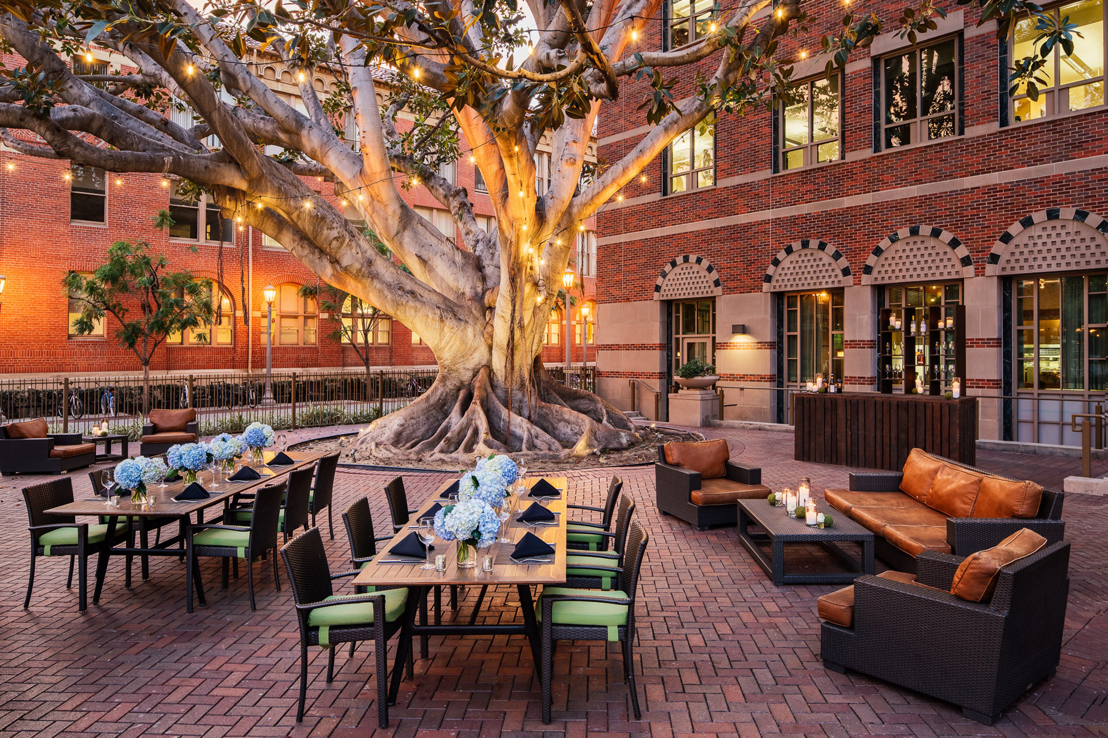 Moreton Fig Restaurant, an event space at University of Southern California