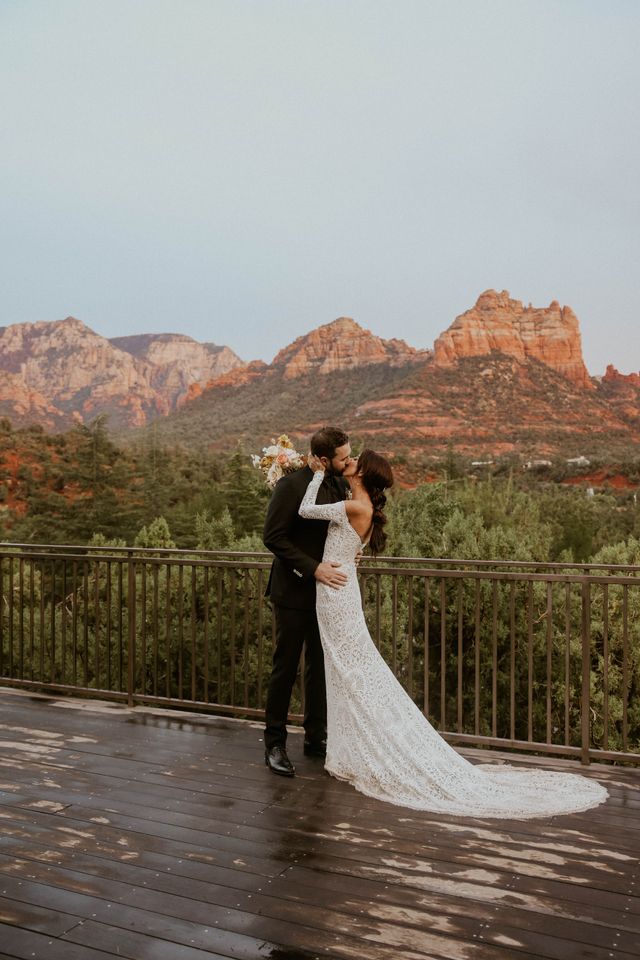 Featured photo from Sarah and Sam's L'Auberge Sedona Wedding
