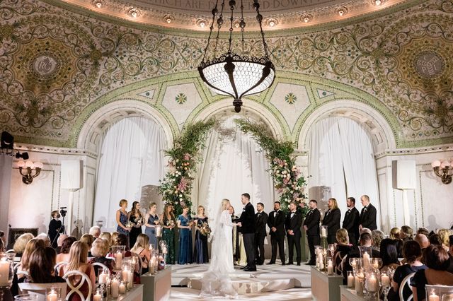 Featured photo from Bridgerton-inspired Wedding at Chicago Cultural Center