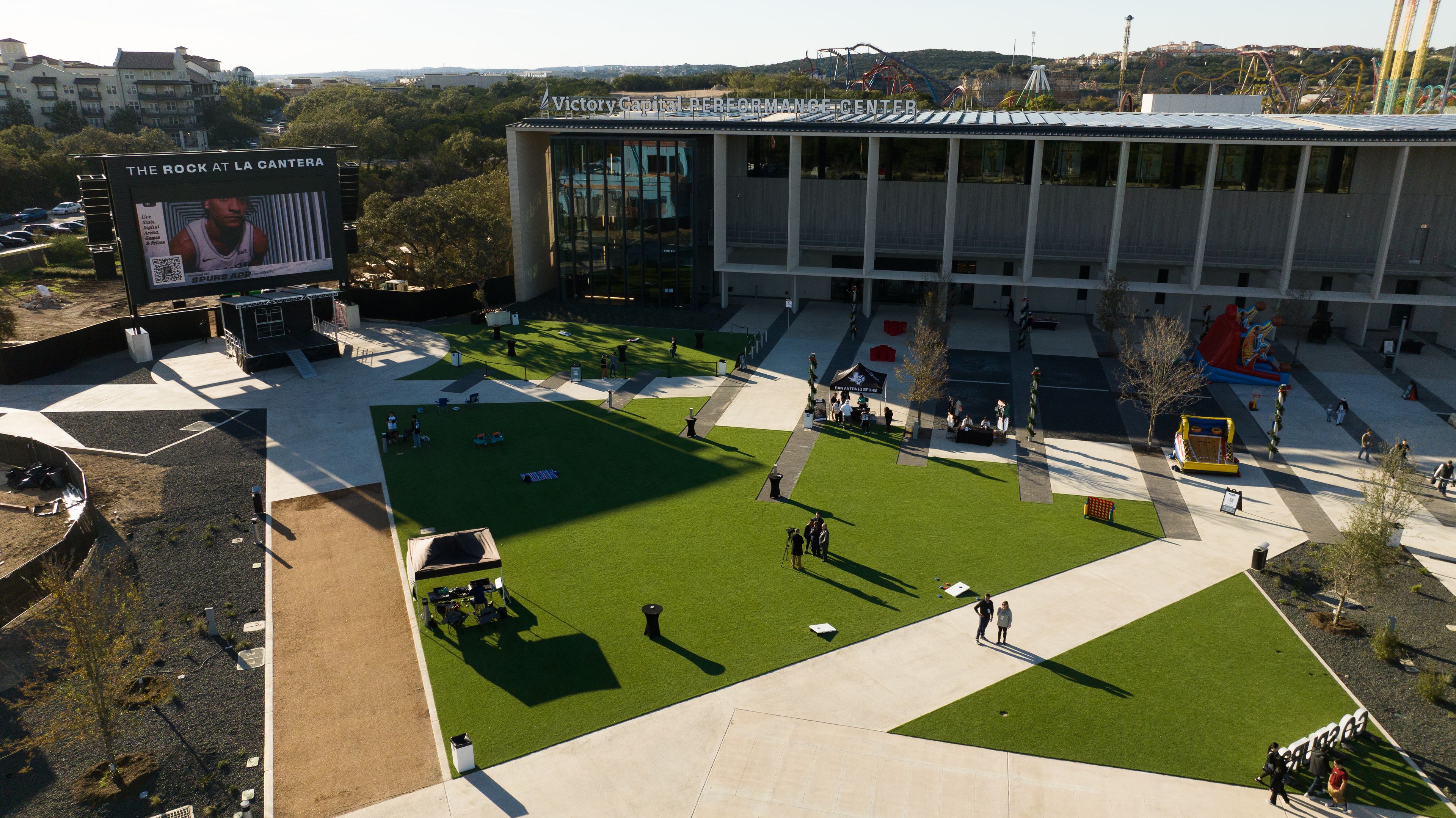 Frost Plaza, an event space at The Rock at La Cantera