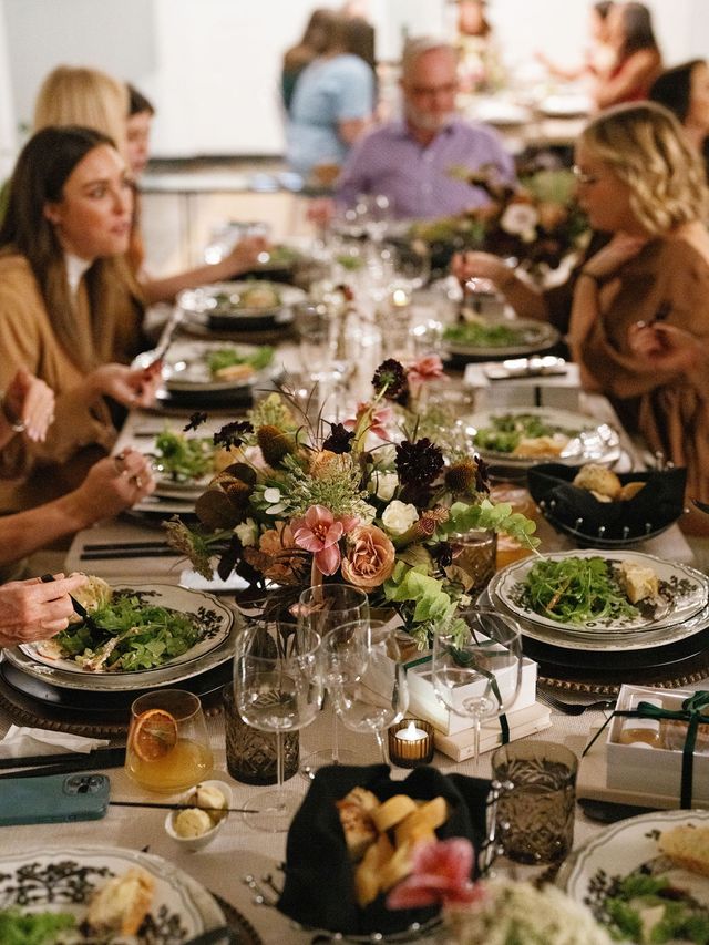 Featured photo from This Vestals Catering Friendsgiving Dinner Exuded an Inviting Holiday Charm