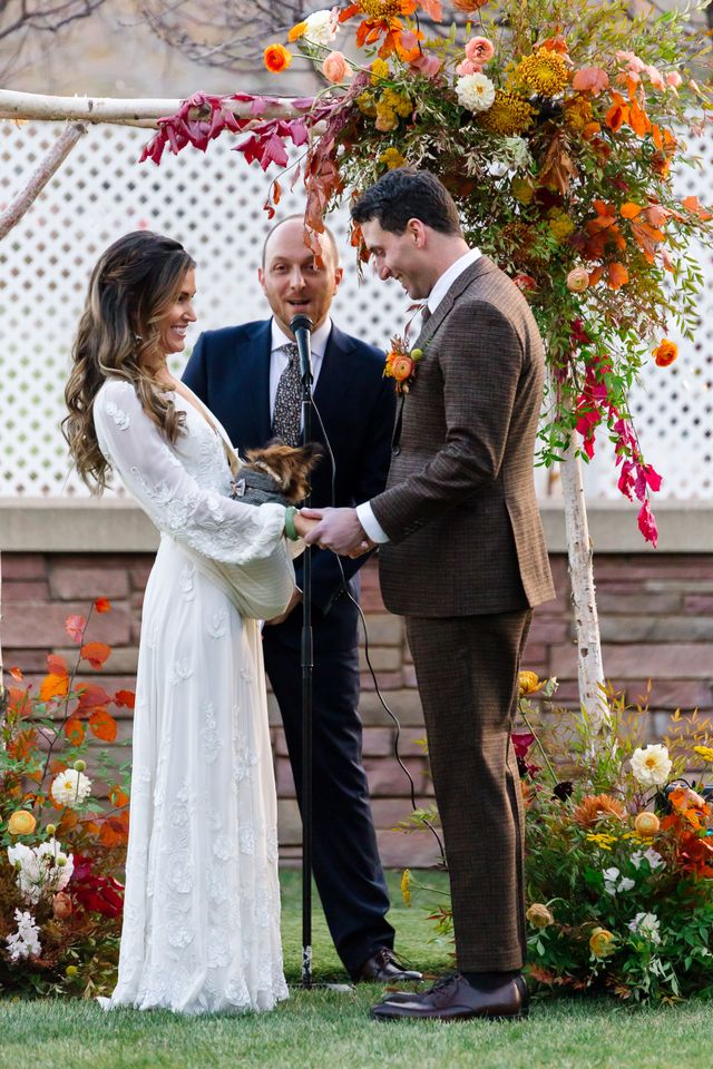Featured photo from Dog Lovers Fall Wedding