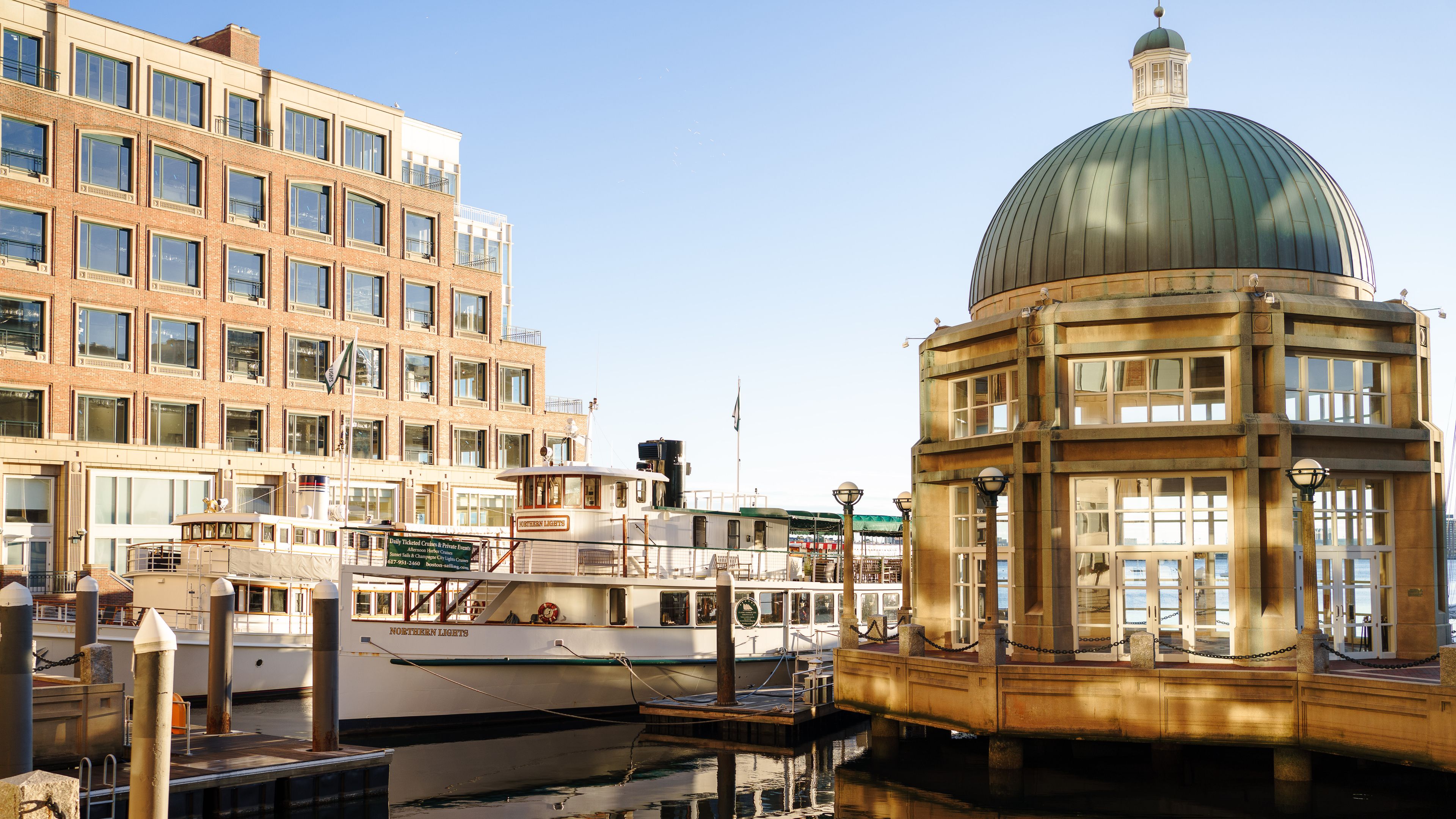 Foster's Pavilion, an event space at Boston Harbor Hotel