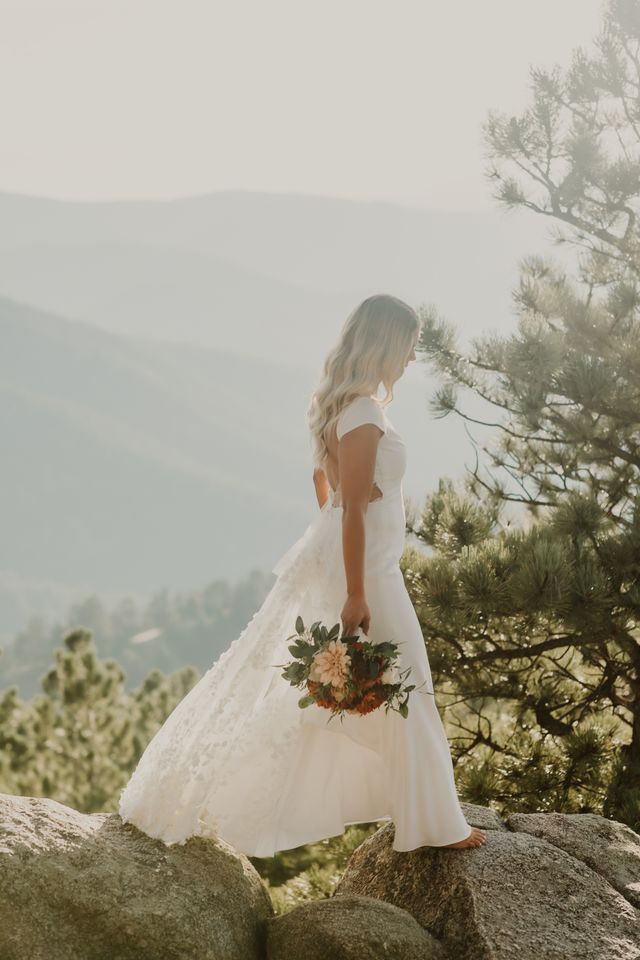 Featured photo from Lauren and Sam's Woodlands Mountain Wedding Escape