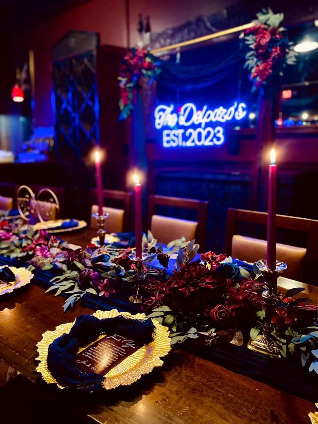 Featured photo from Moody Jewel Toned Wedding