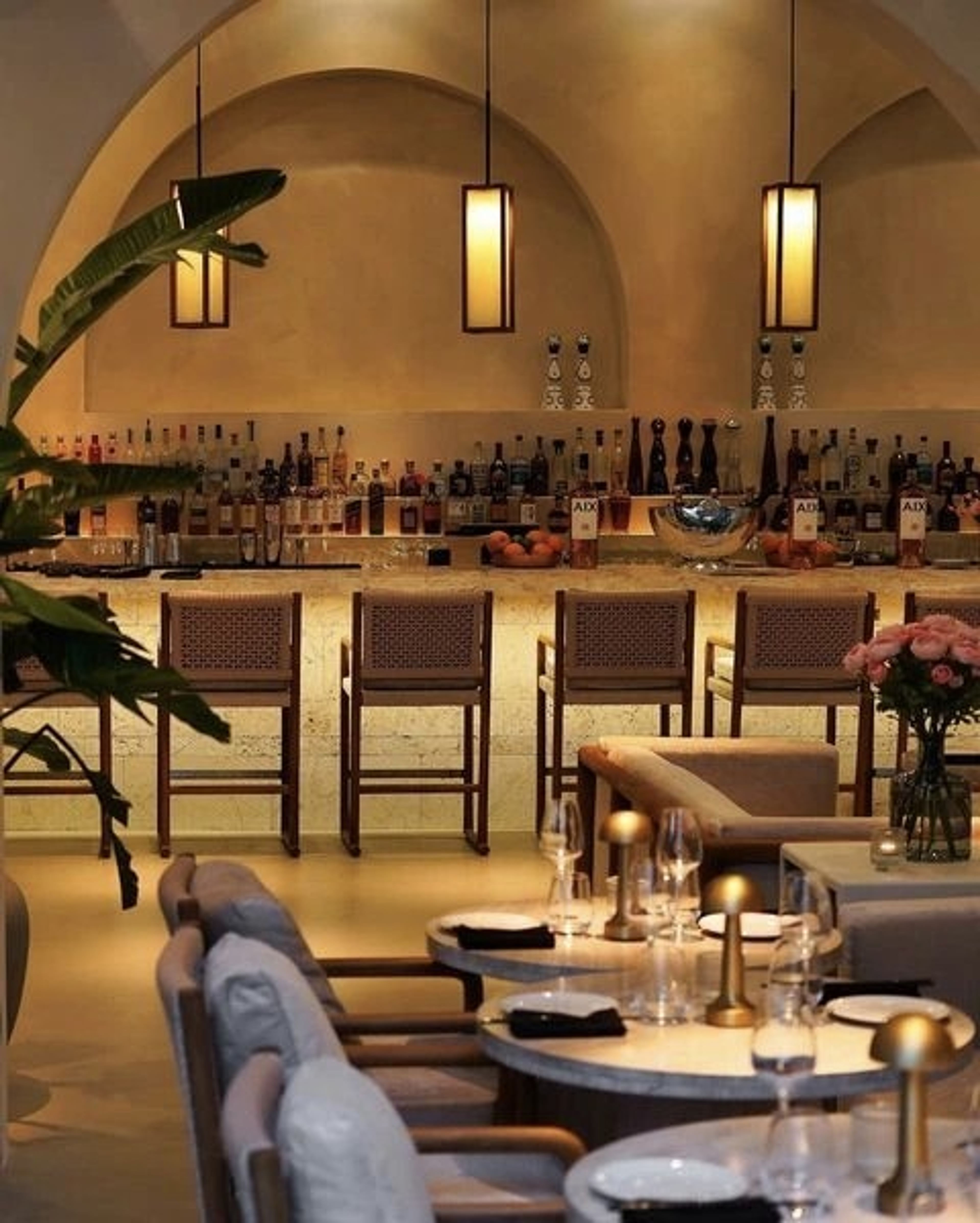 Lounge bar and outdoor, an event space at Le basilic Miami