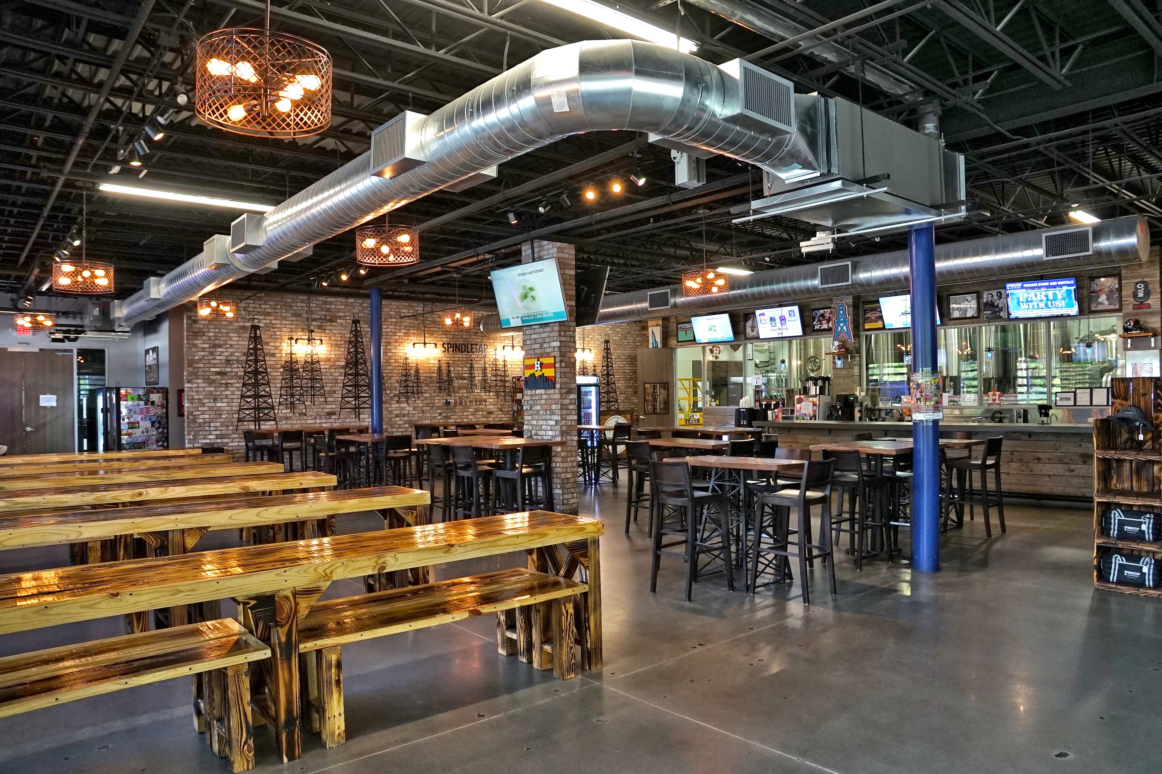 Taproom, an event space at SpindleTap Brewery