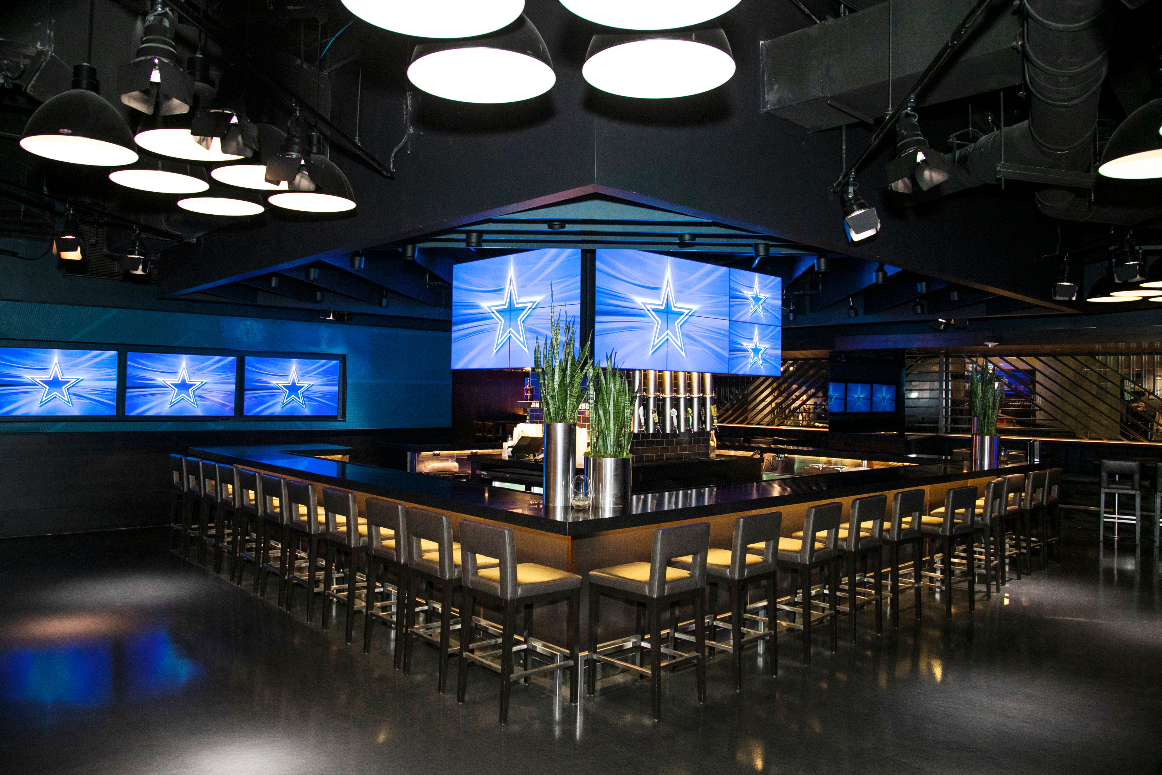 Stadium Club, an event space at AT&T Stadium