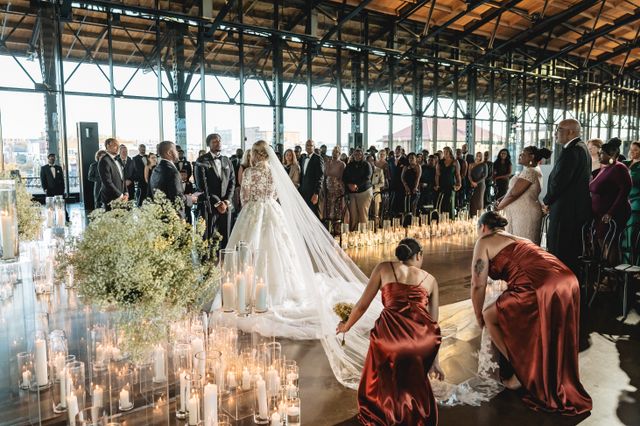 Featured photo from Modern Romance Shines For This Wedding at Main Street Train Station