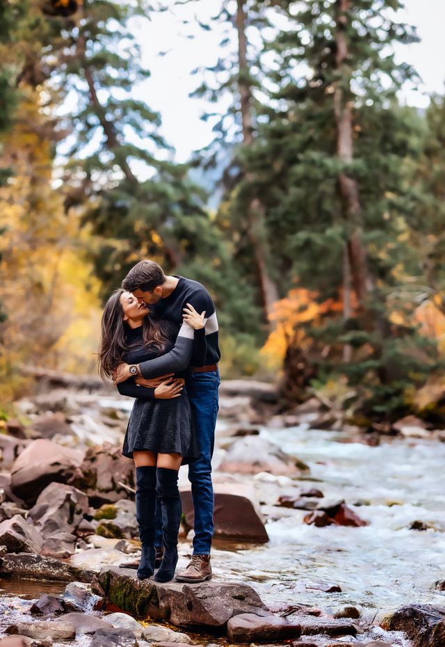 Featured photo from Rosie + James Aspen Engagment