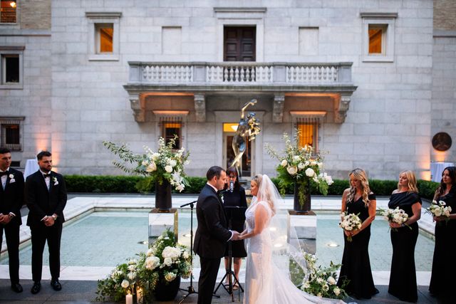 Featured photo from Celebrate This Elegant Wedding at Boston Public Library