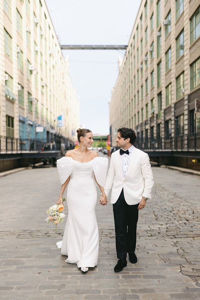 Featured photo from This Cheerful Wedding Came to Life at Industry City