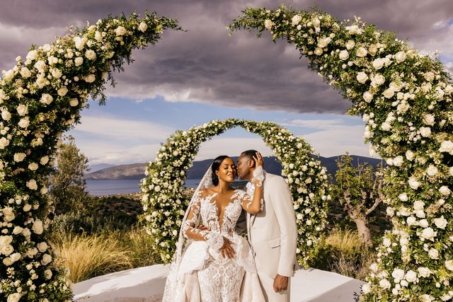 Featured photo from Join in the Magic of this Fairytale Vow Renewal In Dreamy Blue and White at Amanzoe