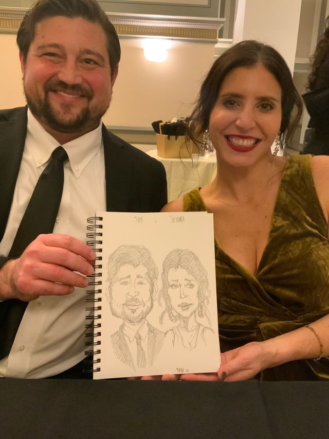 Featured photo from Portrait sketches for an elegant wedding!