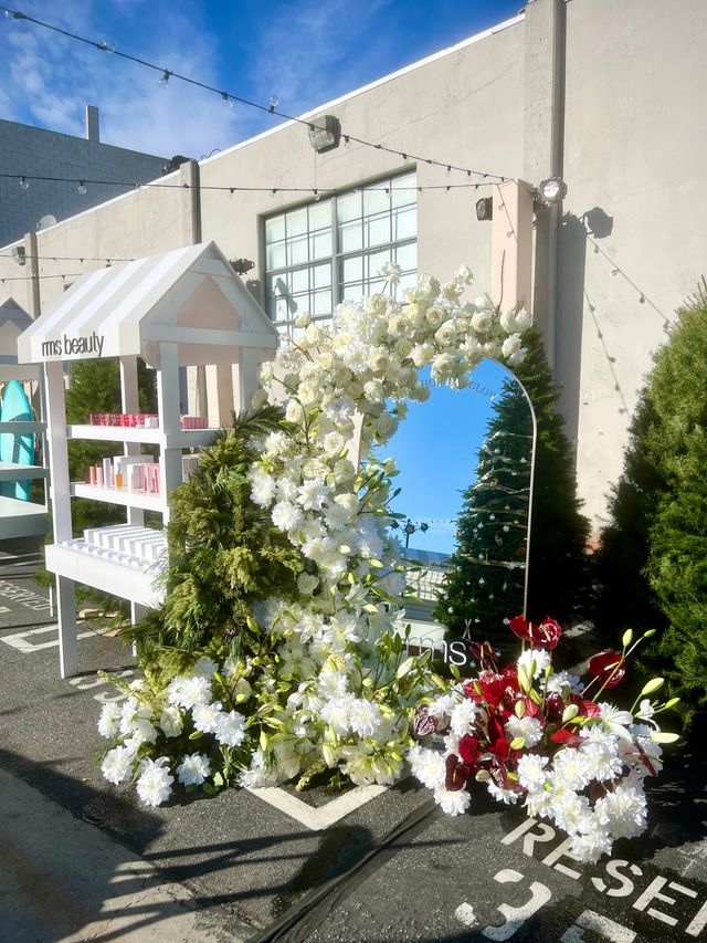 Featured photo from Lush Floral Installation for Beauty Brand