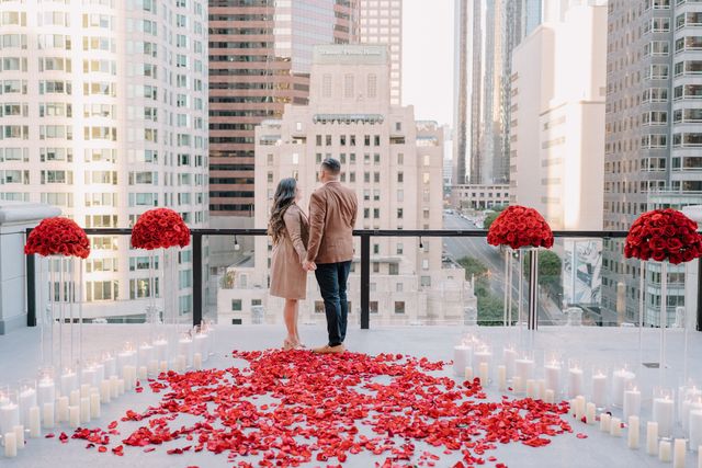 Featured photo from Delight in This Picturesque Proposal at Hilton Checkers Los Angeles
