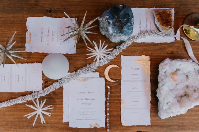 Featured photo from A Connecticut Celestial Inspired Intimate Wedding